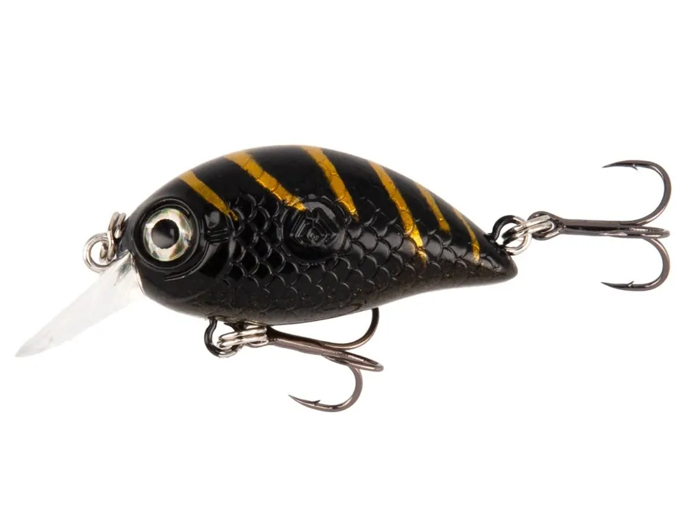 Mikado Wobler Shimmy 34 mm 3 g Black Tiger Cenový Hit