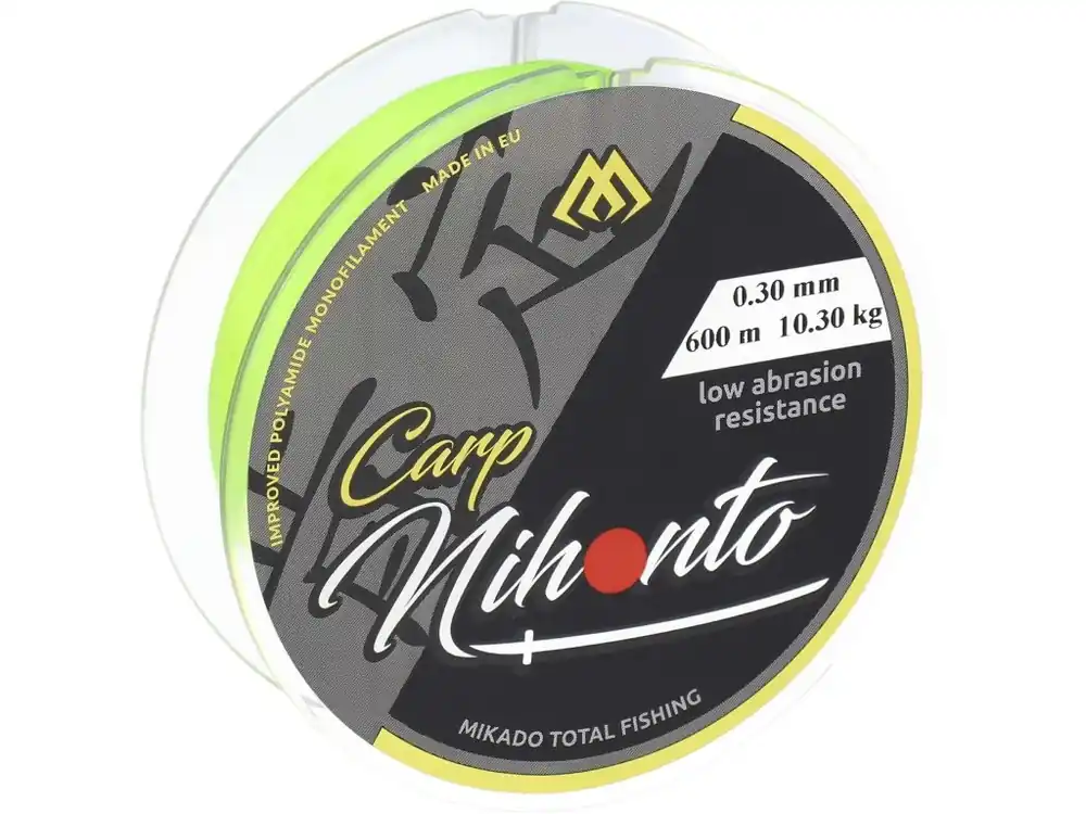 Ověřený Mikado Vlasec Nihonto Carp Fluo Žlutá 600 m