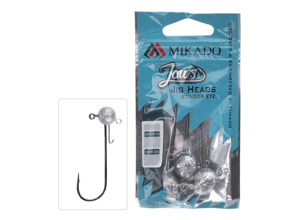 Novinka Mikado Jigové Hlavičky Stinger Eye Jig