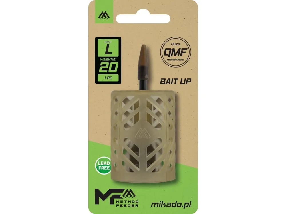 Super Cena Mikado Method Feeder Zakrmovací Krmítko Bait Up