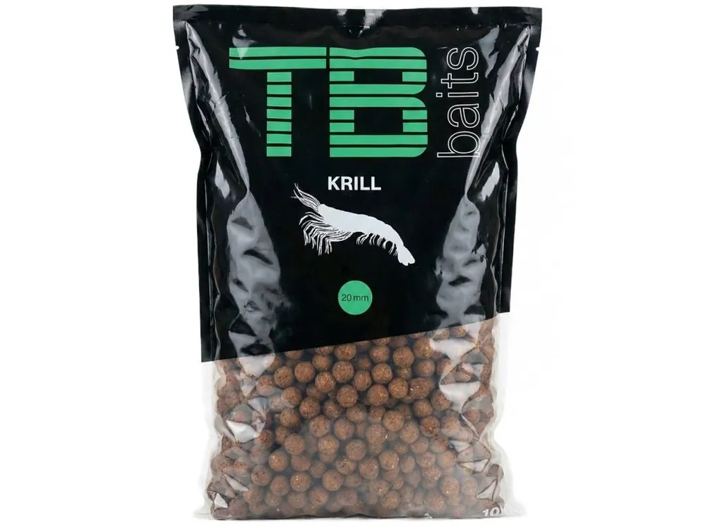 TB Baits Krmné Boilie Krill - 10 kg Autentický