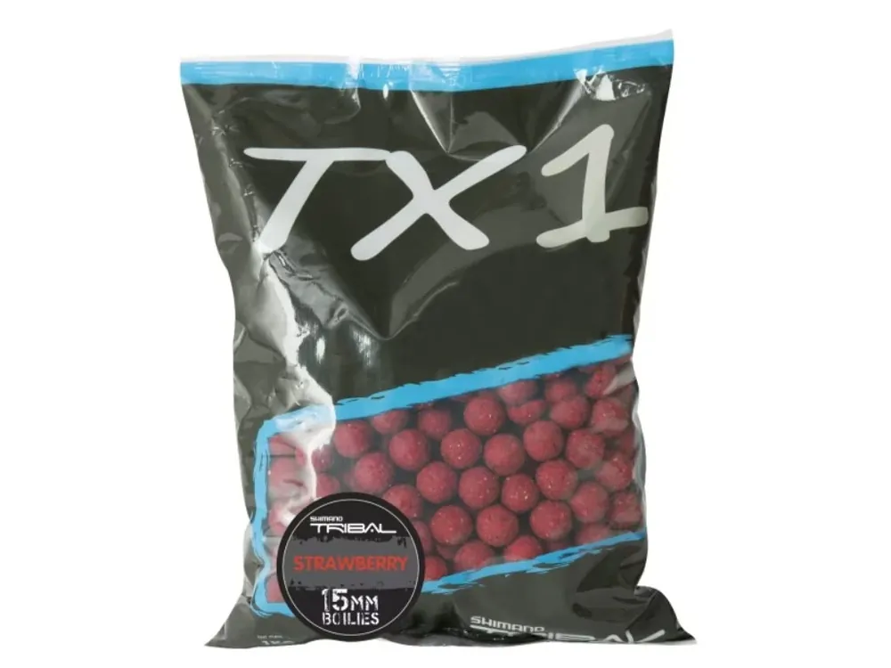 Shimano Boillie Bait TX1 Strawberry 5 kg Nakupujte Hned