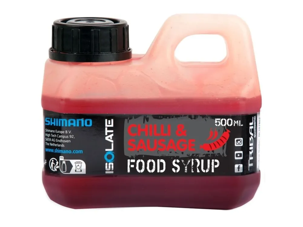 Shimano Booster Isolate Food Syrup Attractant Peach Liver 500 ml Super Cena