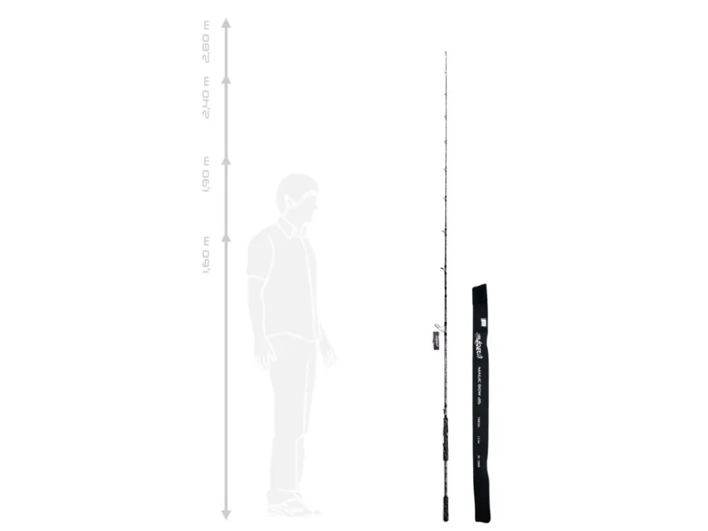 Vagner Sumcový Prut Magic Bow 26 2,60 m 30-150 g Jen Po Omezenou Doba