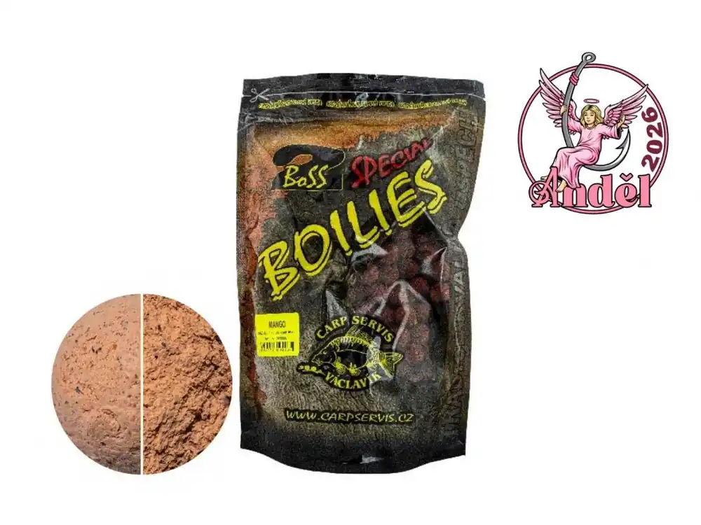 CS Václavík Boilies Boss2 - Anděl 1 kg Nakupujte Hned
