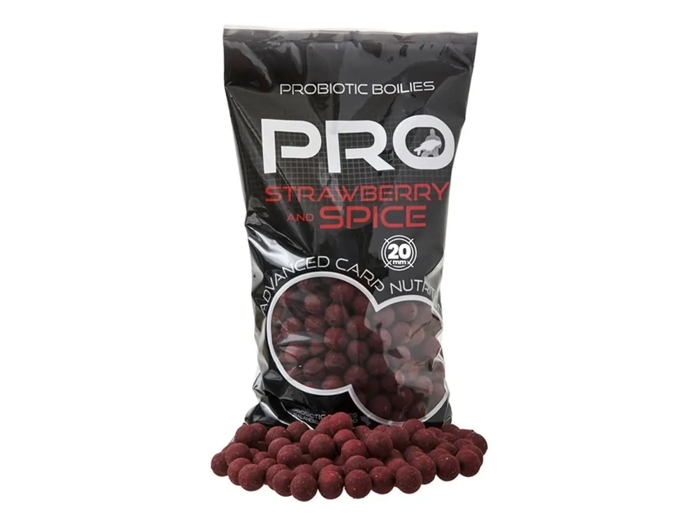 Starbaits Boilies Pro Strawberry Spice 2 kg Akce