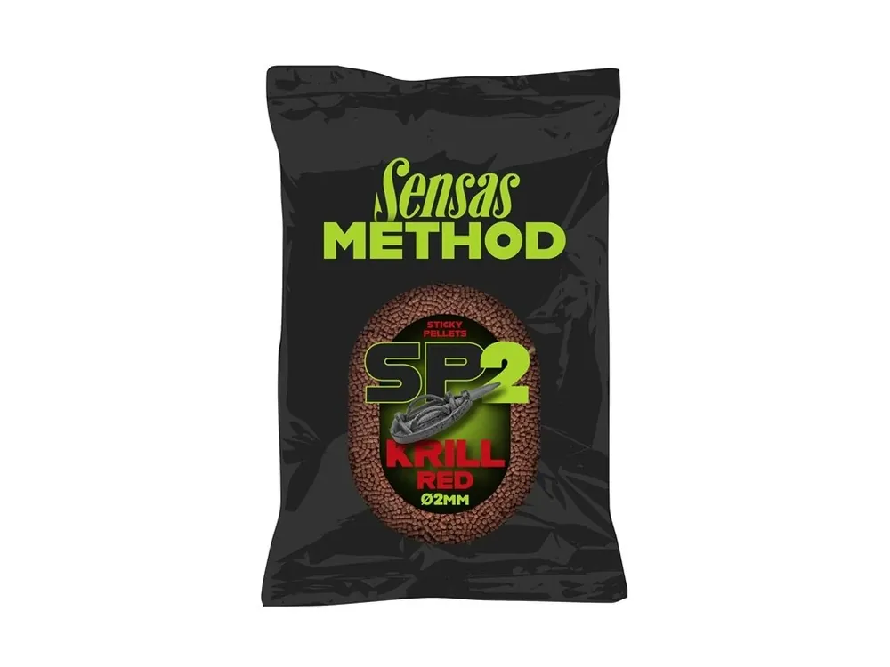 Originální Sensas Pelety Sticky Krill 2 mm 650 g