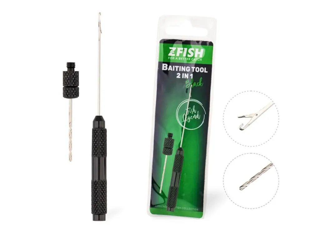 Cenově Výhodný Zfish Jehla a Vrtáček Baiting Tool 2v1