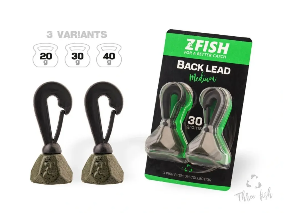Zfish Back Lead 2 ks Horká Nabídka