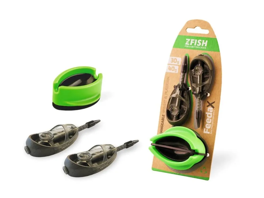 Levný ZFISH Method Feeder Set Feeda X 50,60g + formička