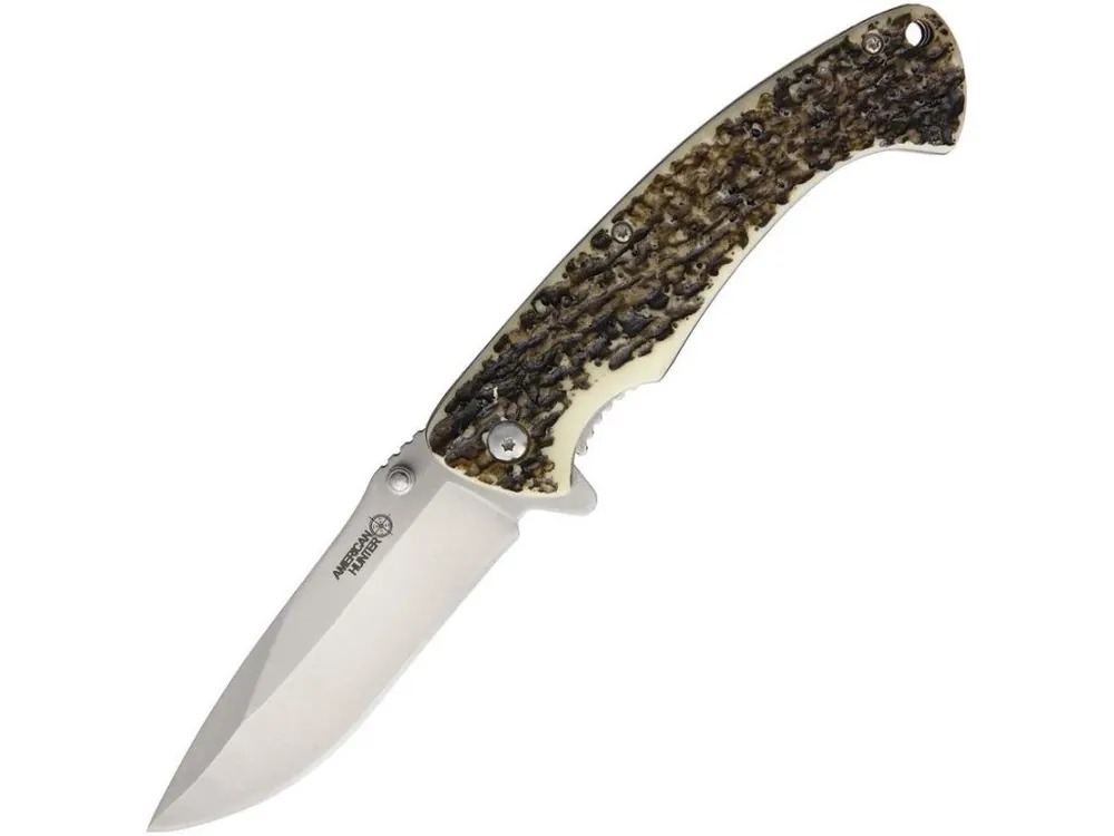 Must-Have Nůž Zavírací AMERICAN HUNTER Hladké Ostří