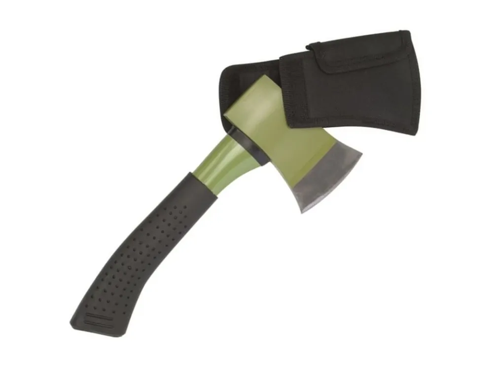 Sekera SURVIVAL Celokovová Zelená Cenová Bomba