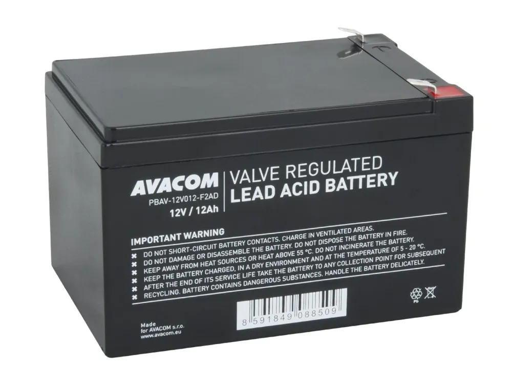 Akční Nabídka AVACOM Baterie 12V 12Ah F2 DeepCycle