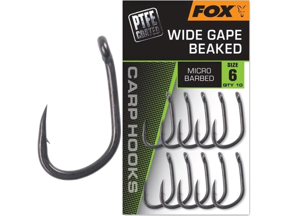 Must-Have Fox Háčky Wide Gape Beaked 10 ks