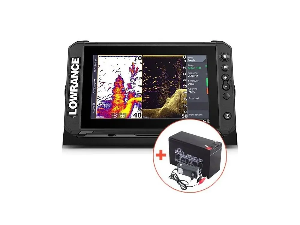 Lowrance Echolot Elite FS 9 Se Sondou Active Imaging 3V1 Vrácení Zdarma