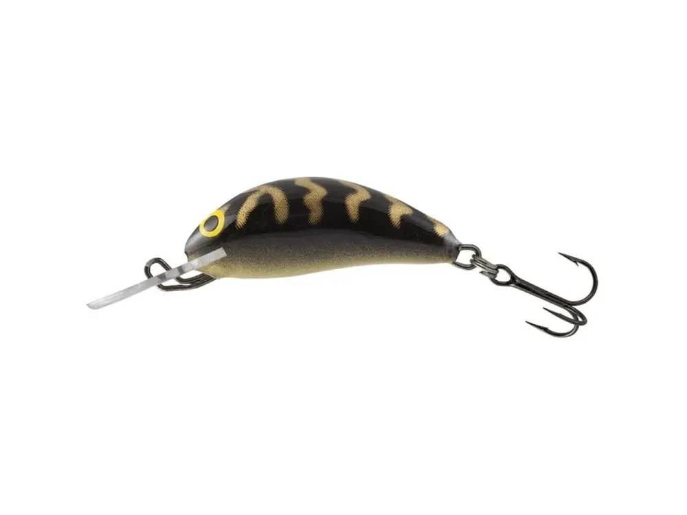 Cenový Hit Salmo Wobler Hornet Sinking Black Tiger 2,5 cm 1,5 g