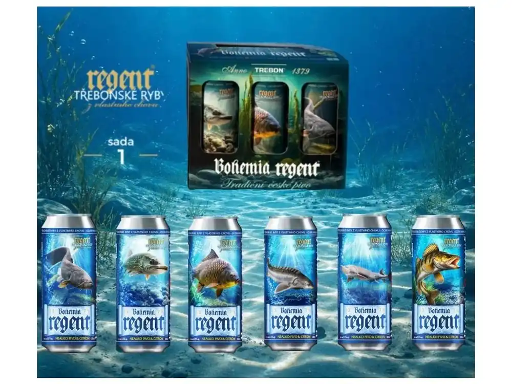 Bohemia Regent Nealko Pivo Dárkové Balení - 6 ks Koupit Online