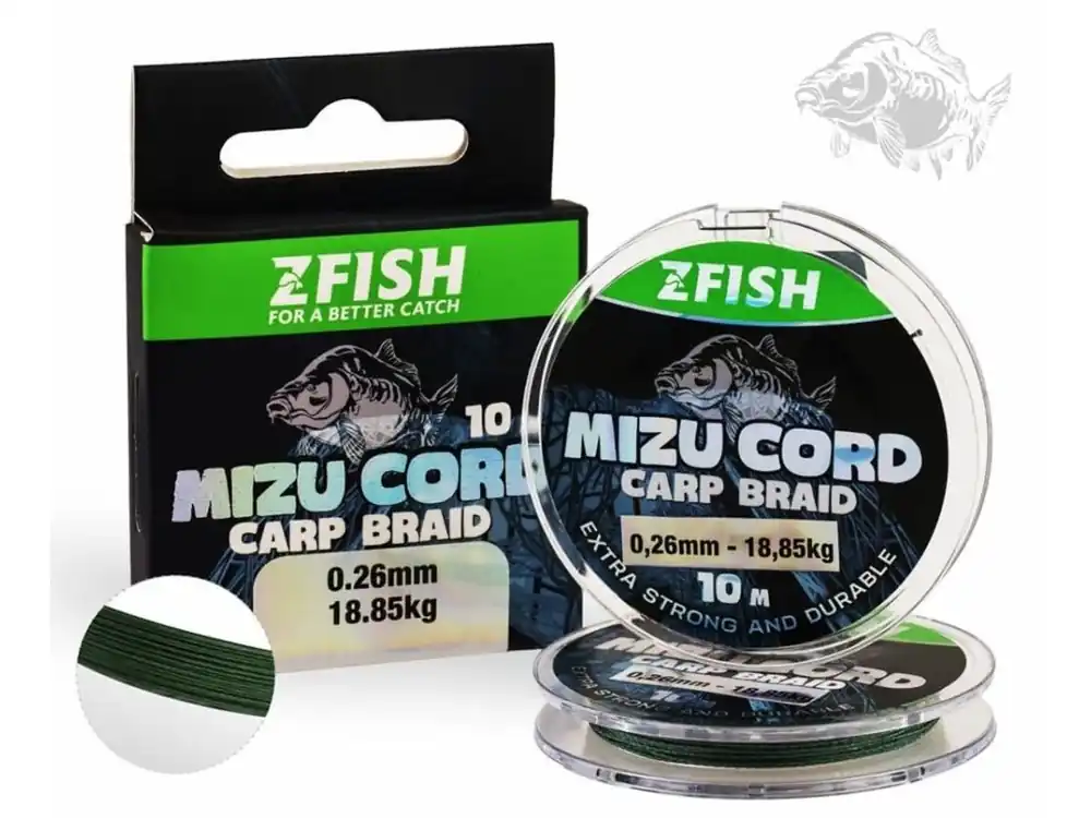 Zfish Šňůrka MizuCord Carp Braid Line 10 m Kup Teď
