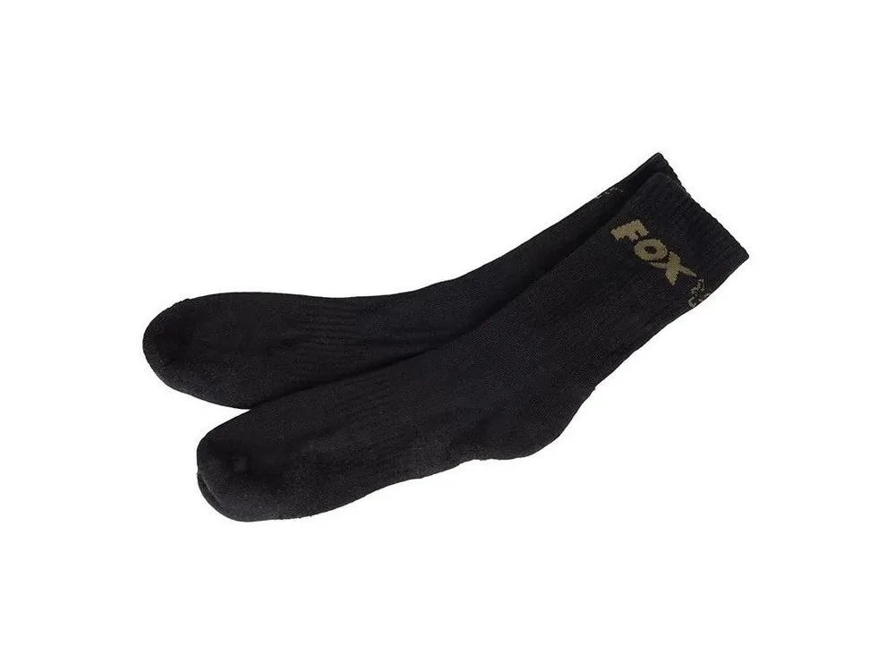 Nakupujte Hned Fox Ponožky Black Socks 3 - Pack Černé