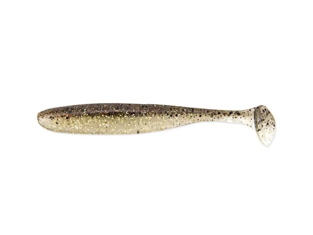 Keitech Gumová Nástraha Easy Shiner 4‘‘ 10cm Gold Flash Minnow 417T (7ks) Akční Cena