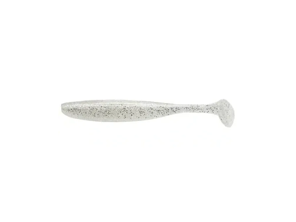 Ověřený Keitech Gumová Nástraha Easy Shiner 4,5‘‘ 11,3cm Clear Silver Glow 370S (6ks)