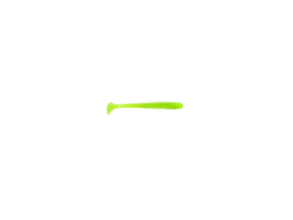 Keitech Gumová Nástraha Swing Impact 4" 10cm Clear Chartreuse Glow 026S (8ks) Aktuální