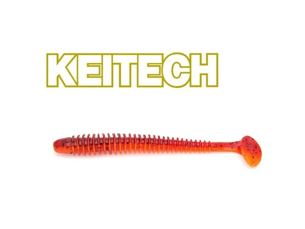 Keitech Gumová Nástraha Swing Impact 4" 10cm Delta Craw 407T (8ks) Nízká Cena