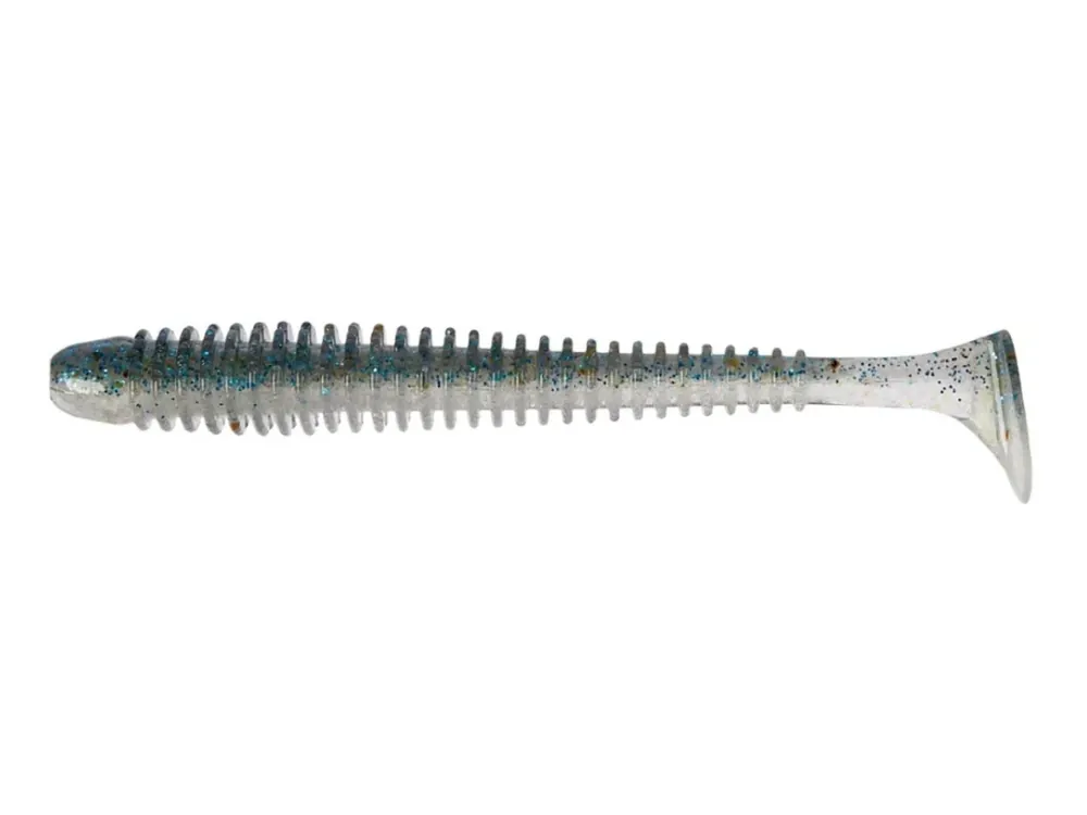 Keitech Gumová Nástraha Swing Impact 4" 10cm Electric Silver Shiner EA22T (8ks) Víkendová Akce