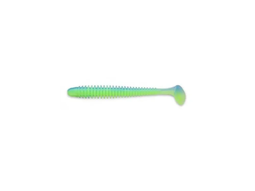 Jen Po Omezenou Doba Keitech Gumová Nástraha Swing Impact 4" 10cm Ice Chartreuse PAL03T (8ks)