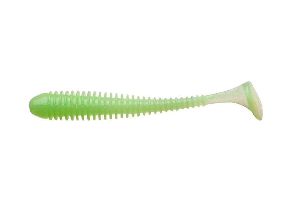 Bezpečná Platba Keitech Gumová Nástraha Swing Impact 4" 10cm Lime Chartreuse Glow EA11T (8ks)