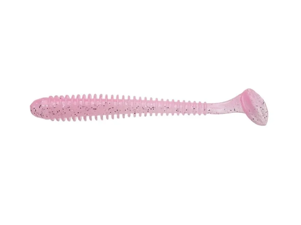 Dokud Zásoby Vydrží Keitech Gumová Nástraha Swing Impact 4" 10cm Pink Silver Glow EA10T (8ks)