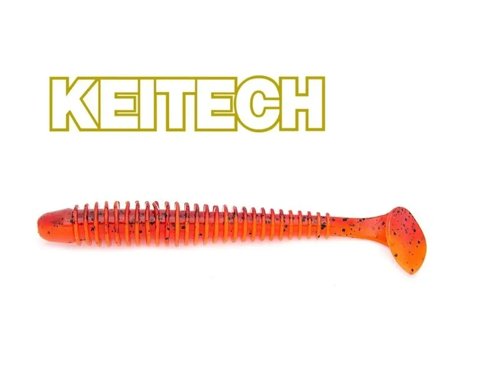 Aktuální Keitech Gumová Nástraha Swing Impact 4,5" 11,4cm Delta Craw 407T (6ks)