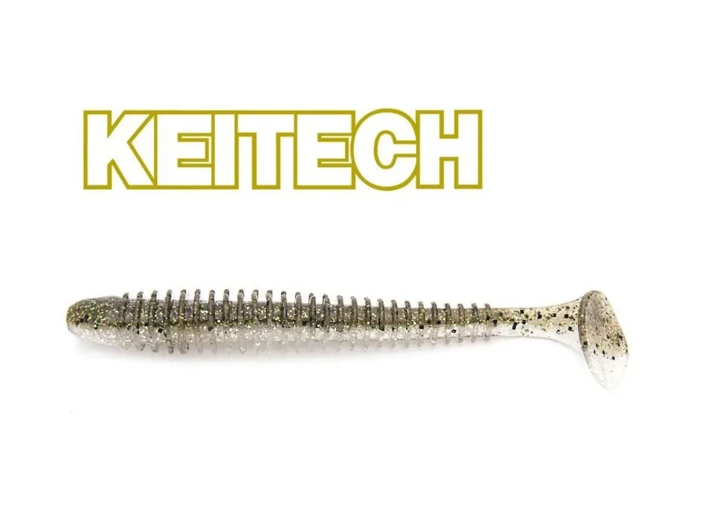 Super Cena Keitech Gumová Nástraha Swing Impact 4,5" 11,4cm Silver Flash Minnow 416T (6ks)