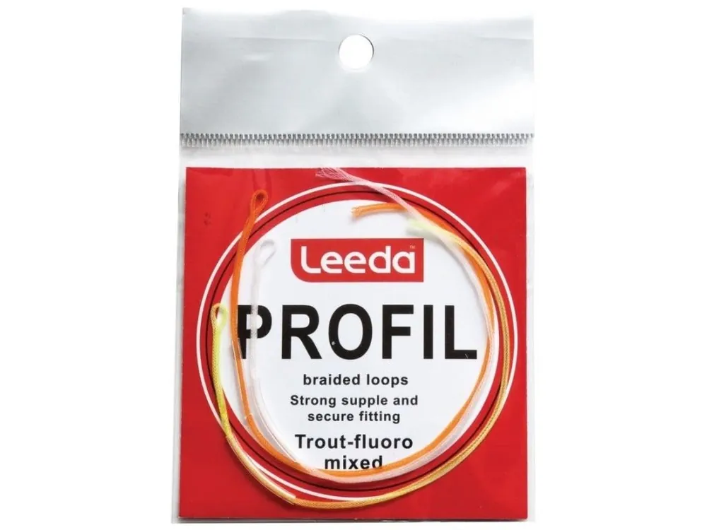 Leeda Rychlospojky Profil Braided Loops Trout Flouro Mixed 3 ks Značkový