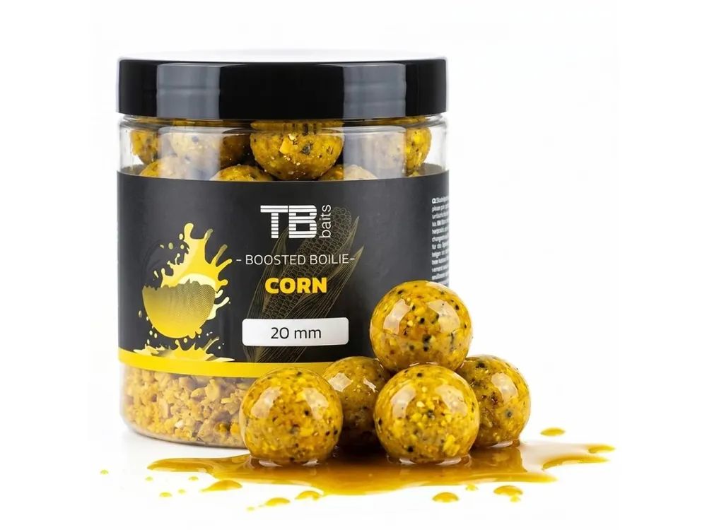 Sleva TB Baits Boosterované Boilie Corn 120 g