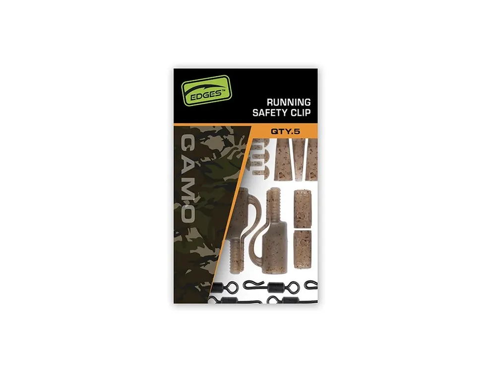 Fox Závěsky Edges Camo Running Safety Clip Kit 5 ks Nízká Cena