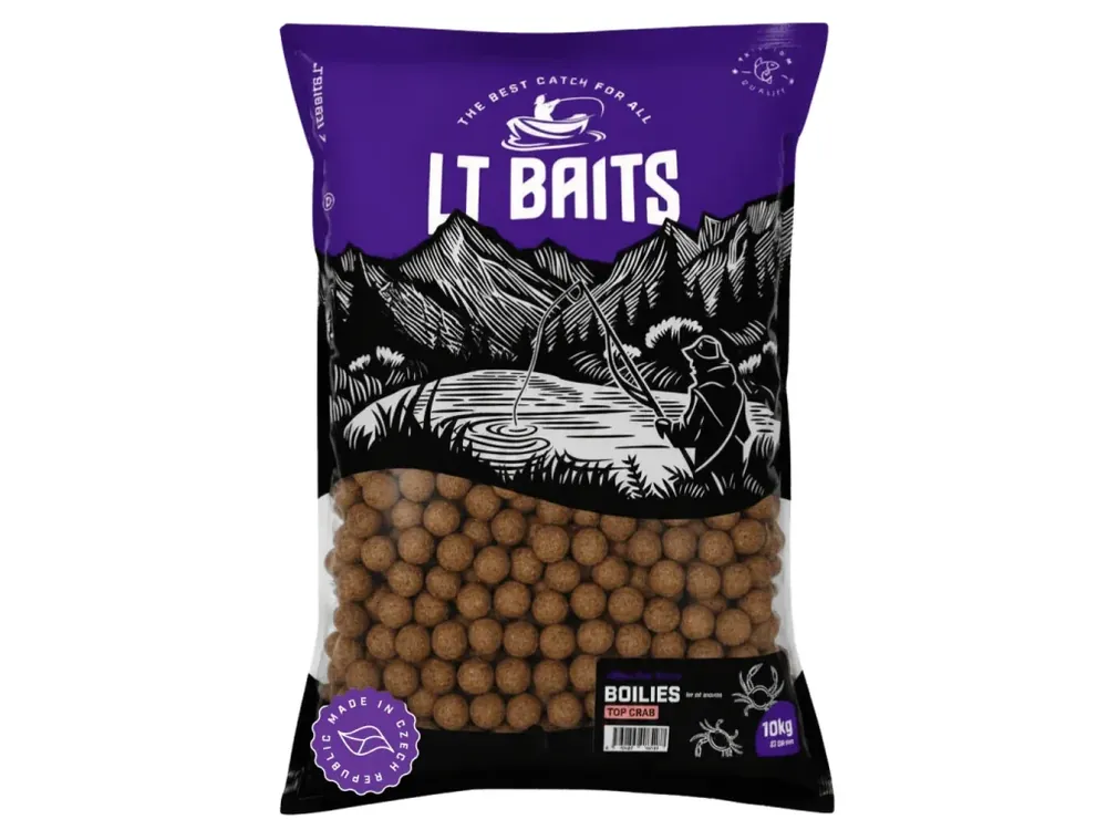 Oblíbený Boilies Lt Baits Top Crab 10 kg