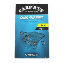 Carp‘R‘Us Kroužky Snag Clip Rings 5mm, 10ks Horká Nabídka