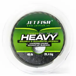Ihned K Objednání JET FISH Olověná šňůra Heavy camouflage 45lb - 10m