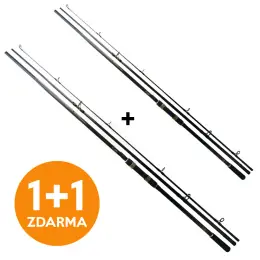 Nejlepší Volba Shakespeare - Prut Cypry 3,9m, 3,5lb, 3D AKCE 1+1 SET
