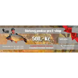 Dárkový poukaz E-shop 500Kč Nová Kolekce