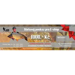 Nejlepší Cena Dárkový poukaz E-shop 1000Kč