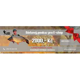 Dárkový poukaz E-shop 2000Kč Must-Have