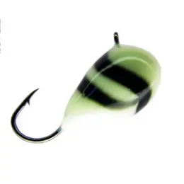 Značkový JAXON - Marmyška pruhovaná bílá 11mm - 0,4g