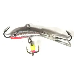 JAXON - Marmyška vertikál stříbrno / bílá 4,5g - 3,5cm Akce