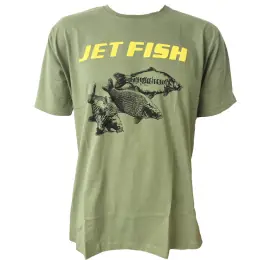 JET FISH Tričko olivové zelené vel. XL Nakupujte Hned