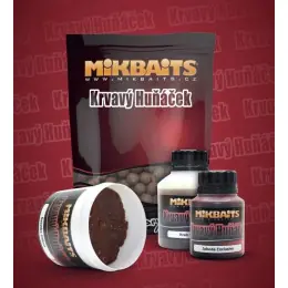 Mikbaits - Boilie Krvavý Huňáček 20mm 1kg Bezpečná Platba