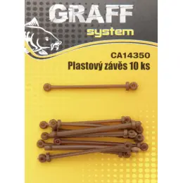 Omezená Nabídka GRAFF - Plastový závěs, 10ks - VÝPRODEJ