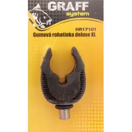 GRAFF - Rohatinka gumová černá DELUXE XL Víkendová Akce
