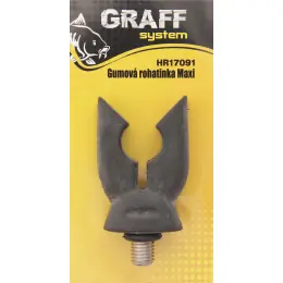 GRAFF - Rohatinka gumová černá MAXI Akční Nabídka